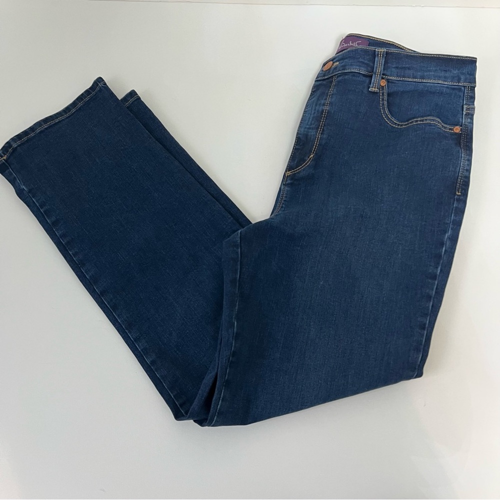 Gloria Vanderbilt Amanda The Original Slimming Classic Rise Tapered Leg Jeans